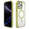 For iPhone 16 Pro Case Compatible with MagSafe Corner Protection PC+TPU Clear Back Cover