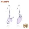 Tancise 925 Sterling Silver Zircon Earrings Drop Earrings For Women Wedding Party Gifts