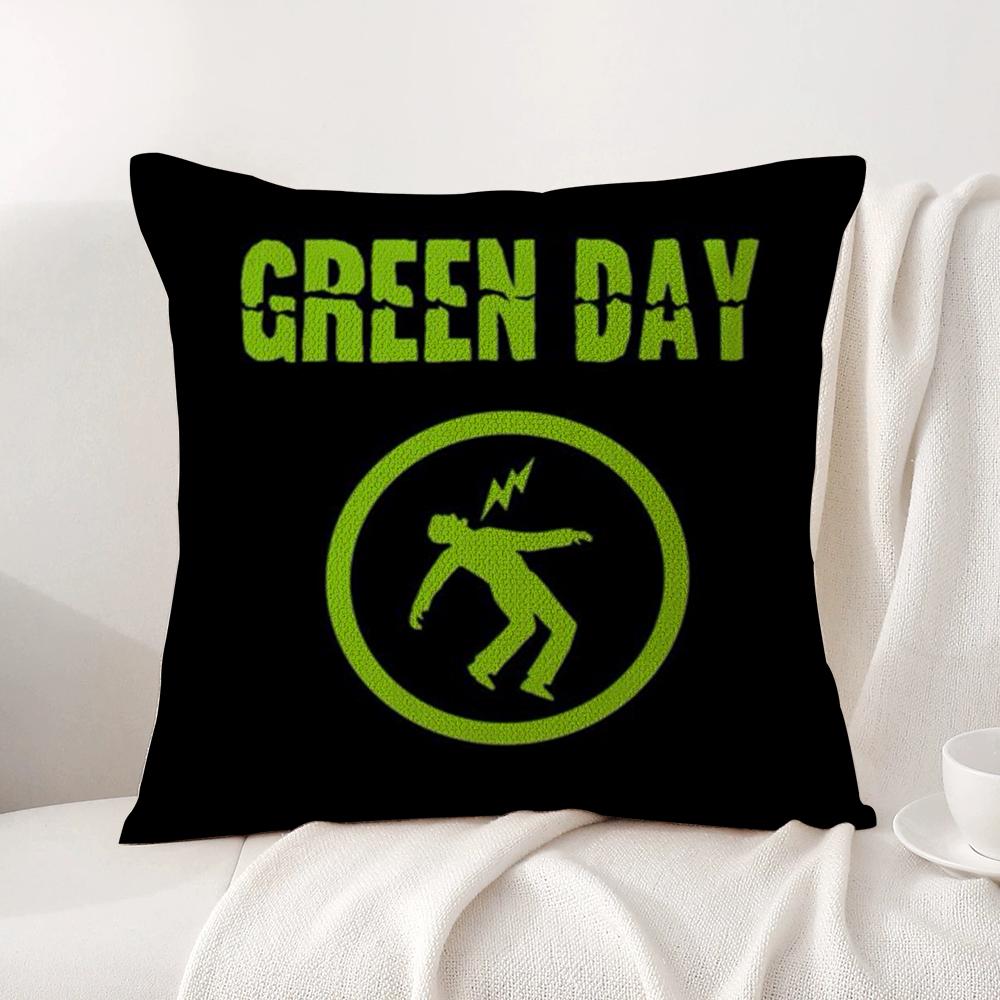G-Green Day S-Saviors Наволочка Лен Органическая Ткань Двусторонний Принт Дышащая Наволочка Диван Домашний Декор Подарок