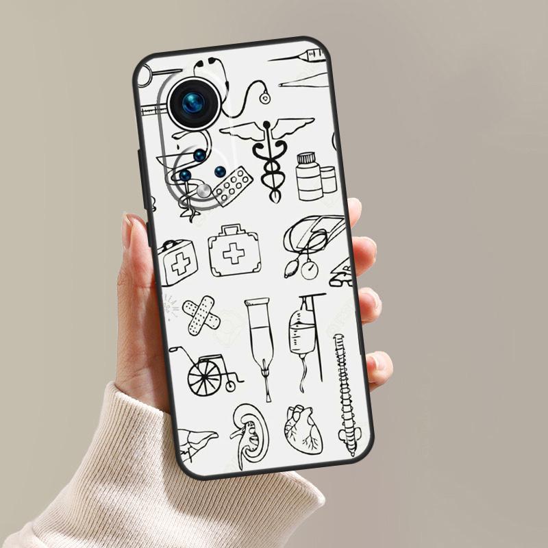 Медицинский врач Медсестра Медицинский чехол Для Honor Magic 7 Pro 5 6 V5 Чехол Для Honor 200 400 50 70 90 Lite X8a X8b X9a X9b X9c
