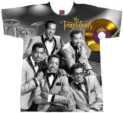 ФУТБОЛКА THE TEMPTATIONS, МУЗЫКА R N B, MOTOWN, SUPREMES, SOUL 60-Х, ARETHA Унисекс Футболка