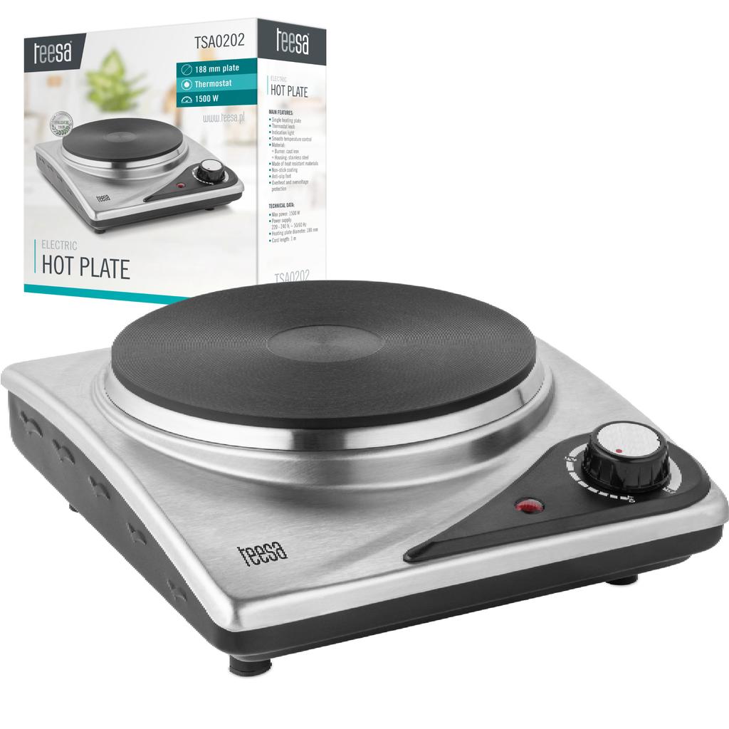 Teesa 1500W Single Burner Electric Cooker