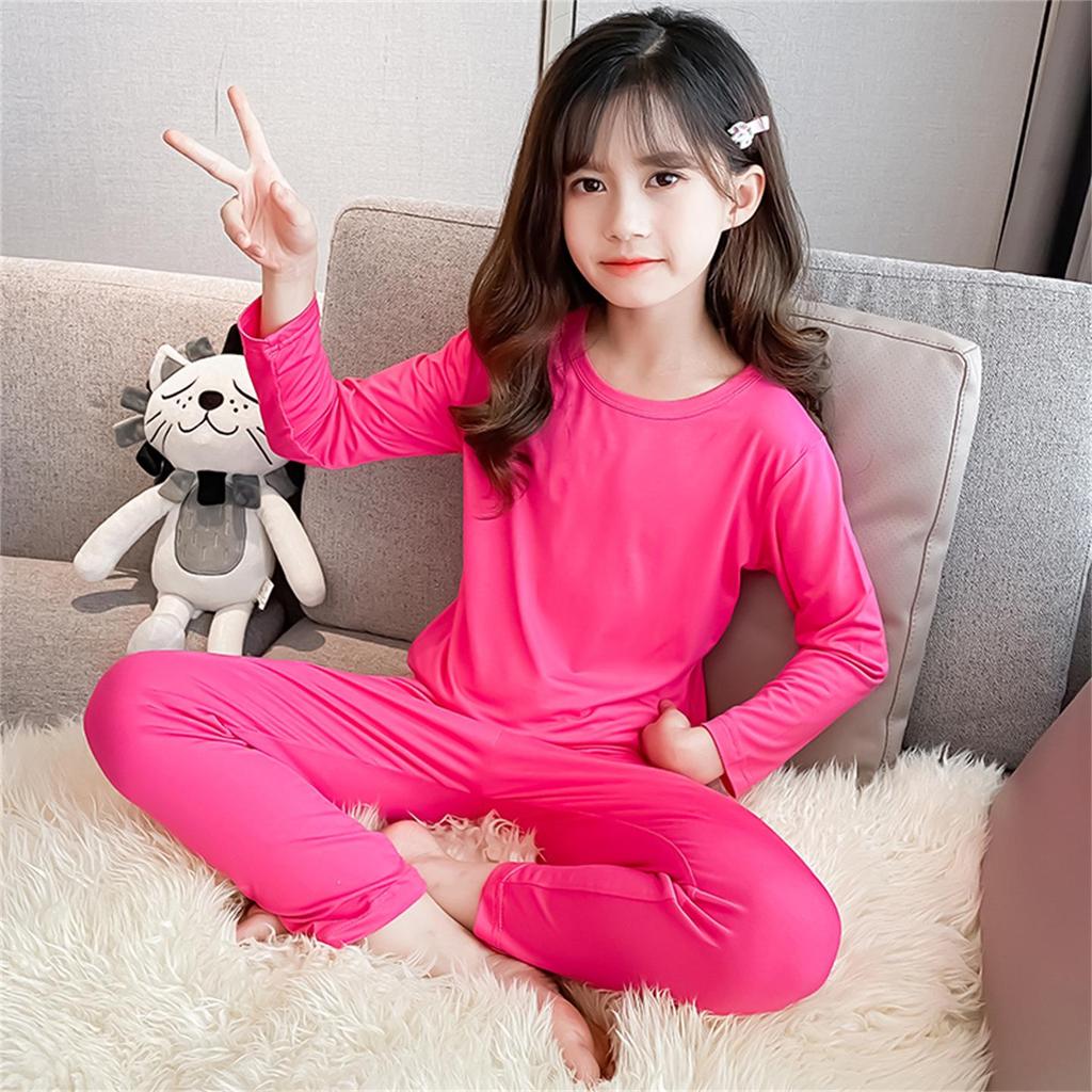 Комплект термобелья из модала для девочек - Коллекция Весна, Осень и Зима 2025 для девочек