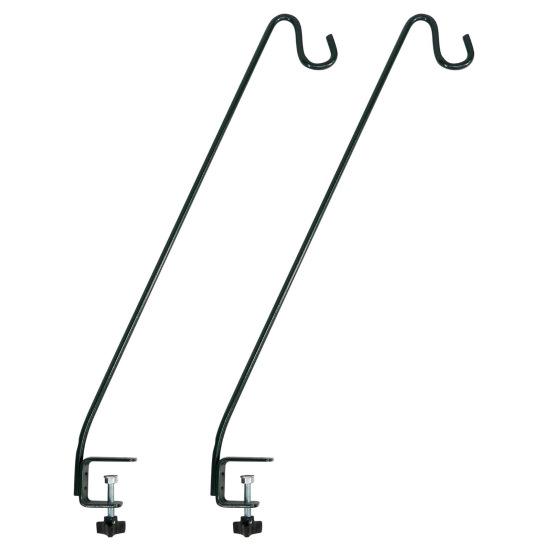 1/2/4 шт. прочные крючки для вешалок для кормушек для птиц на палубе, устойчивые к коррозии, подвески для кашпо с подвесками для колокольчиков