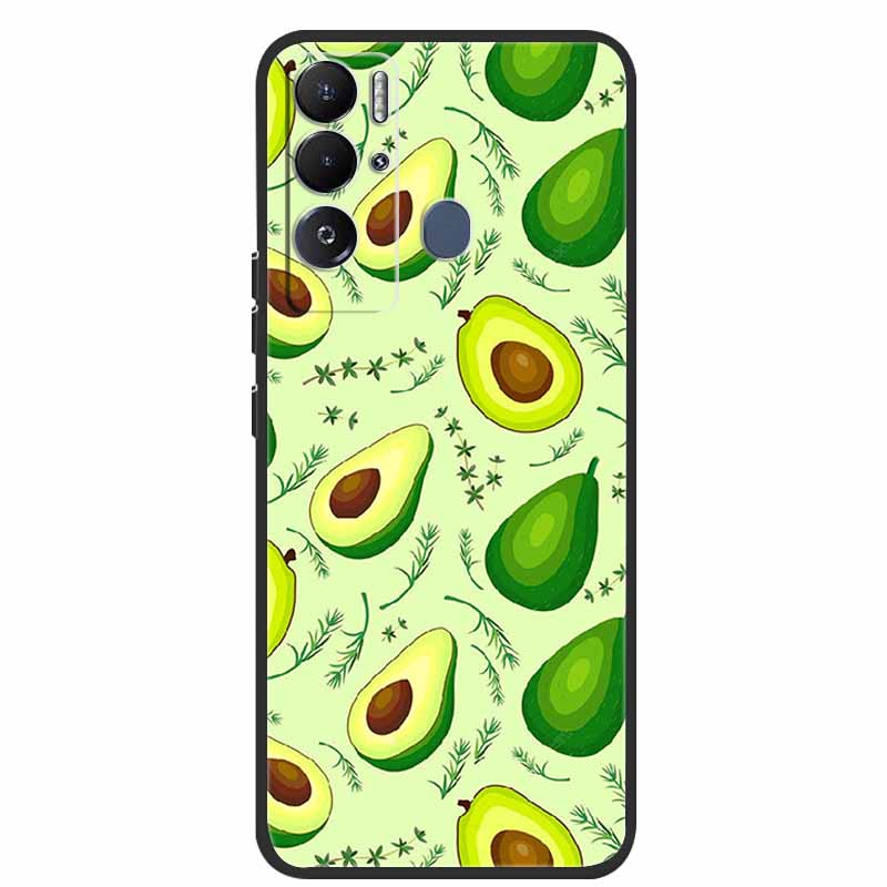 For Tecno Pova Neo Case Cartoon Soft Silicone Back Cover Phone Case for Tecno Pova Neo Bumper Coque LE6 Shockproof PovaNeo Funda