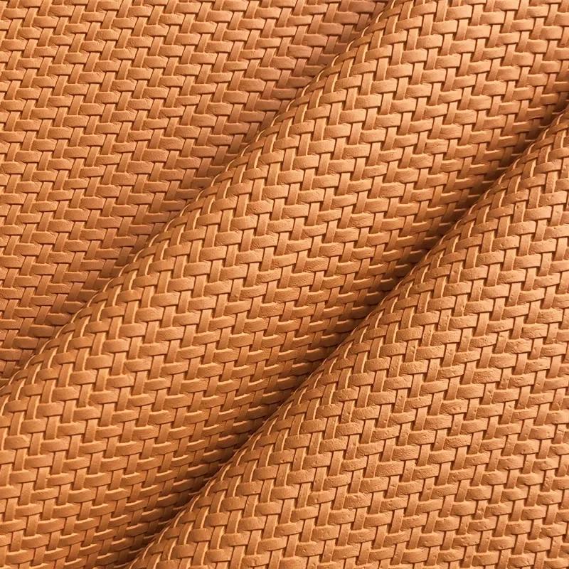 Ткань из искусственной кожи 100x138 см для самостоятельной работы, сумка для сиденья дивана, тканый узор, дизайн декора, толщина 1 мм