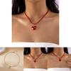 Heart Shape Jewelry With Alloy Water Crystal And Pearl For Youth And Adults