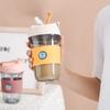 Sippy Cup Coffee Cup Large Capacity Mug Available In Multiple Colors Easy To Carry For Children And Adults