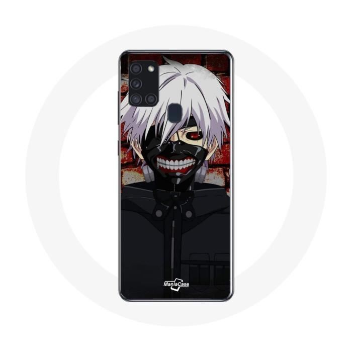 Case - Maniacase - Samsung Galaxy A21S - Tokyo Ghoul - Soft - Black