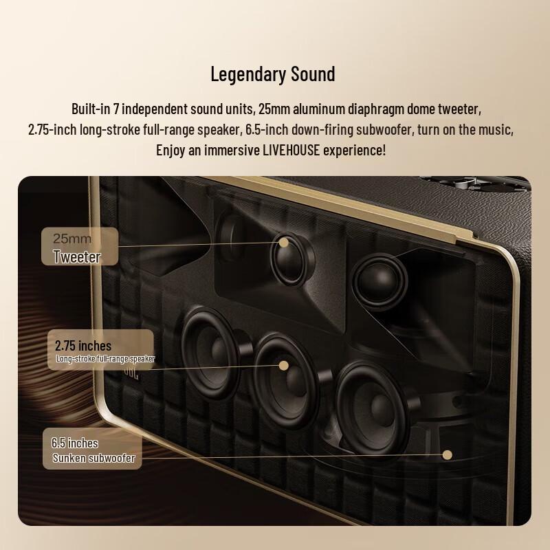 JBL Аутентичная 500 Bluetooth домашняя колонка