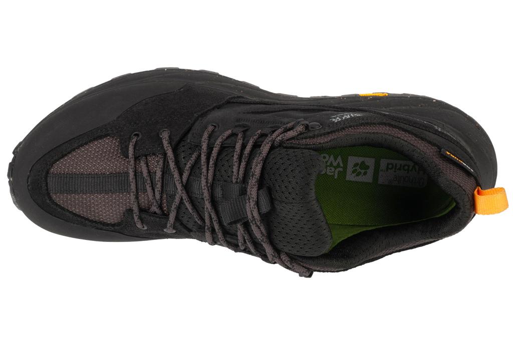 Jack Wolfskin Terraquest Texapore Low M, Мужские треккинговые туфли серого цвета