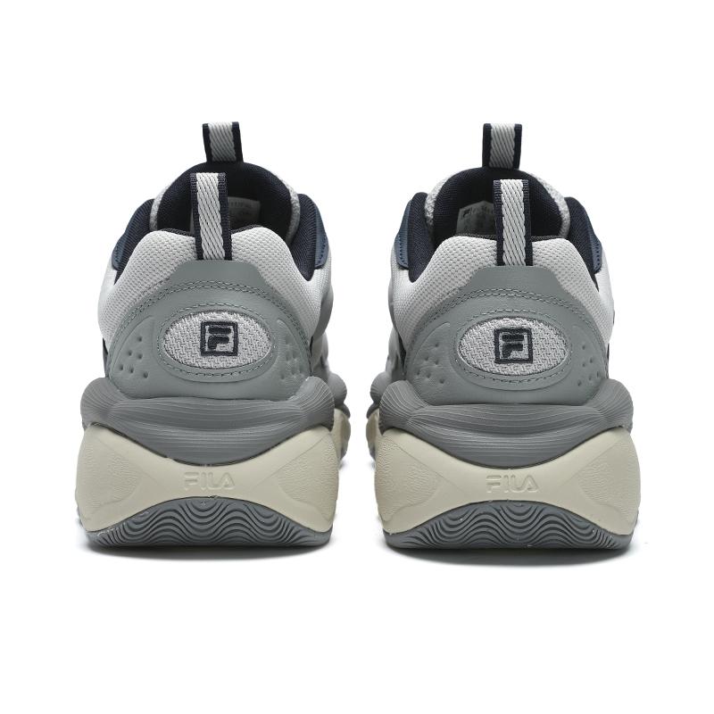 Fila PEASE Искусственная кожа Покрытие Низкие Повседневная Обувь Мужская Серая F12M441117FAL