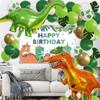 Dinosaur Birthday Party Decoration Balloons Arch Garland Kit Happy Birthday Balloons Foil Curtains Dino Themed Party Favor