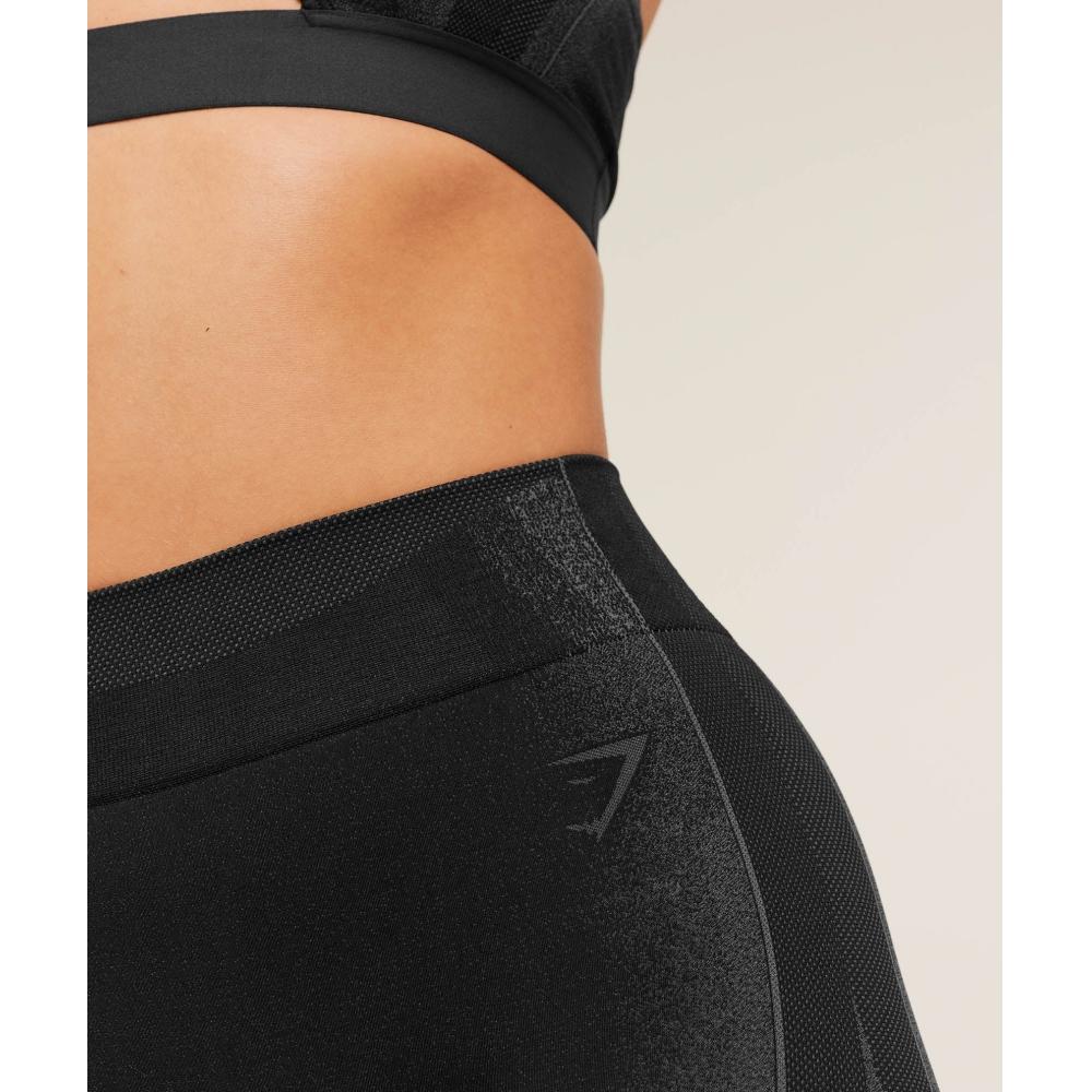 Gymshark Леггинсы Seamless Charge Черный Графитовый Серый B4b8s Bb29