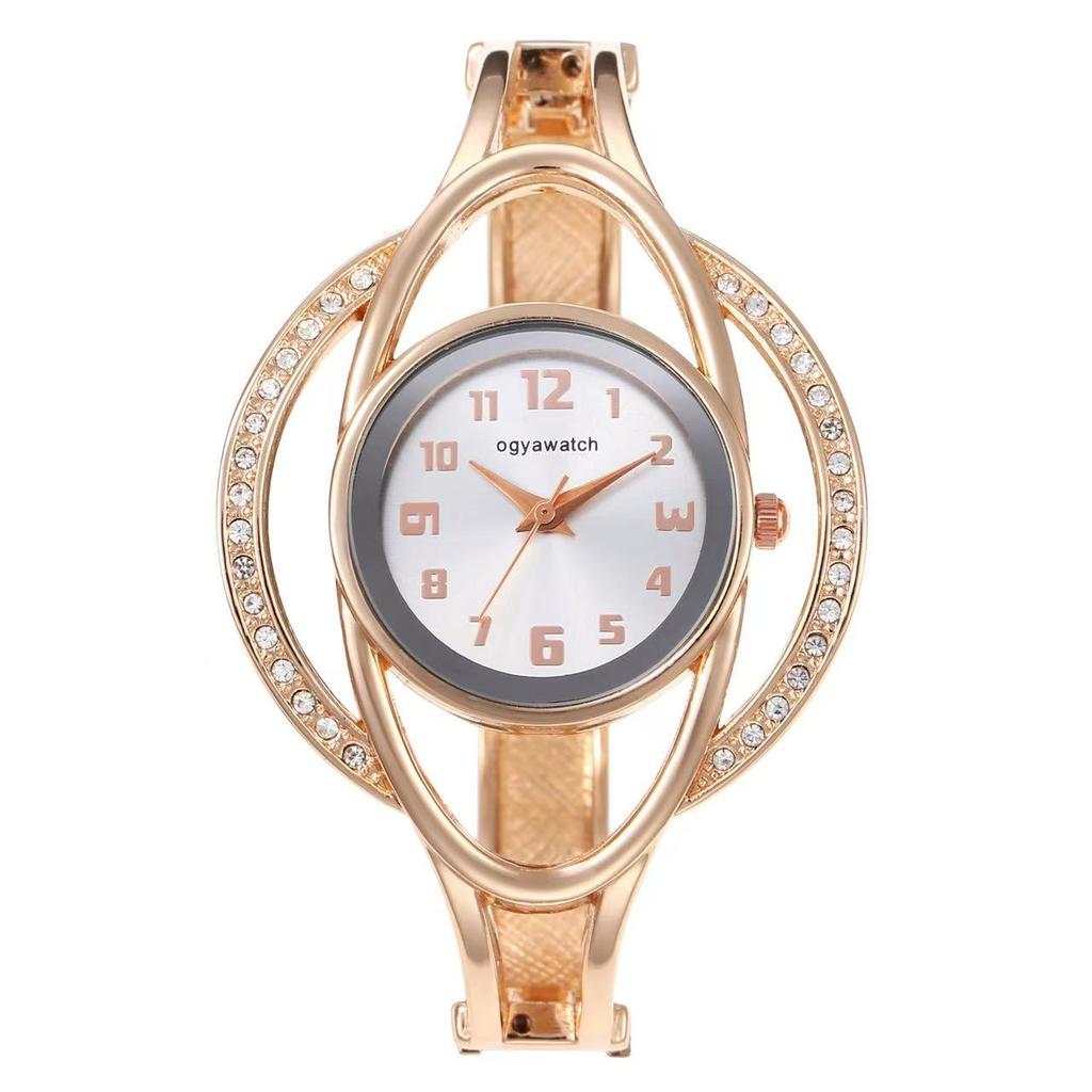 Роскошные женские часы, модные женские часы из нержавеющей стали с браслетом, элегантные женские часы для платья, подарок для леди