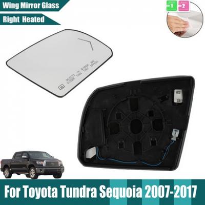 Для Toyota Tundra Sequoia 2007-2017 Стекло зеркала со стороны пассажира с подогревом и повторителем поворота