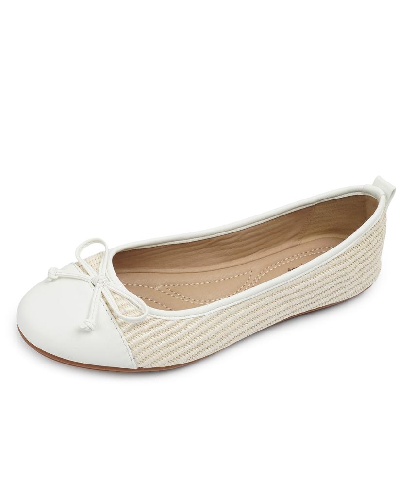Bearpaw Molly Flat Слоновая кость Рафия (K2771344Ra-W)