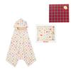 Dot Pattern Pile Bath Poncho Set Box Baby Gift Baby Bath Poncho Made In Japan Bath Cotton Boys Girls Baby Kids Baby Clothes Clothes Gift Multicolor