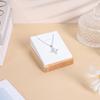 Pendant Display Necklace Display Stand Bamboo Material Jewelry Display Rack