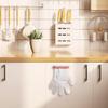 Disposable Glove Holder Organizer Wall Mounted Glove Dispenser Kitchen Glove Rack Hanging Glove Holder Multifunctional Clip