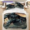 Batman Symbol Wallpaper Threepiece Set 1 Duvet Cover 2 Pillowcase Without Core Bedding Set Christmas Birthday Gift