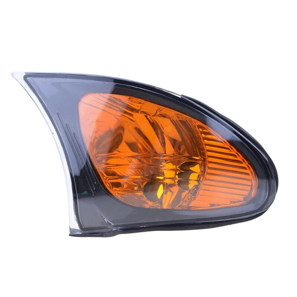 Угловой свет для BMW 02-05 E46 3-SERIES 4D Sedan Указатель поворота Лампы желтого цвета Линза Замена автомобильных наружных ламп