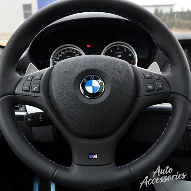16/17/19mm Car Steering Wheel Decor Stickers Center Hub Cap Emblem DIY Decal Ornament Accessories For BMW M Performance X3 X5 X7