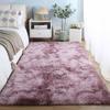 Modern Grey Fluffy Anti Slip Rug For Living Room Sofa And Bedroom Decor Washable Large Floor Covering Mat
