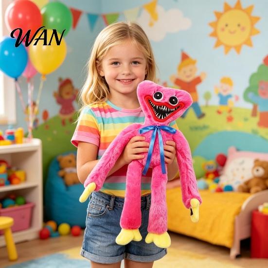 Collectible Plush Toy Game Character Inspired Smiling Long Limbs Cartoon Plushie Stuffed Doll Home Bedroom Decoration Fan Gift