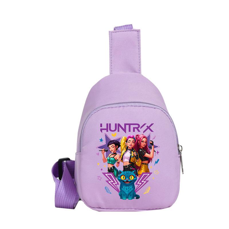 Animation Cartoon Printing Korean Version Trend Lightweight Backpack Women'S Large-Capacity Primary And Secondary School Student Schoolbag