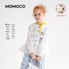Хлопковая блузка с длинным рукавом для девочек MOMOCO