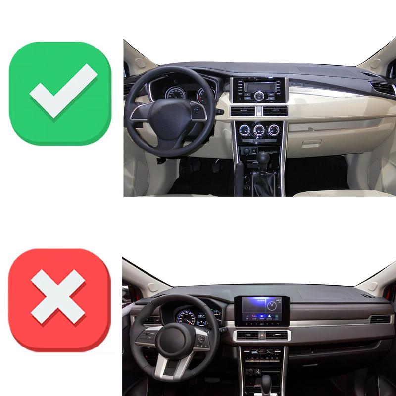 for Mitsubishi Xpander Cross NC Nissan Livina Car Dashboard Cover Dashmat Non‑Slip Protective Dash Mat Pad Auto Accessories