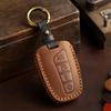 Для Hyundai Grandeur HG Sedan Genesis G80 Santa Fe 3DM Grand SantaFe 2018 IX45 EQUUS Azera кожаный чехол для дистанционного ключа