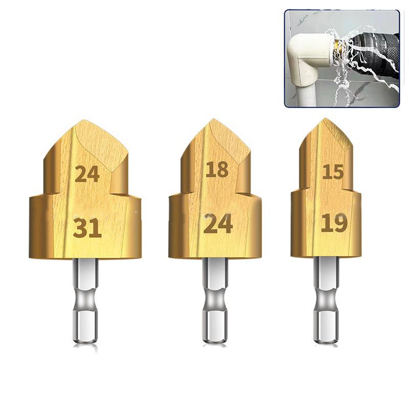 4-6 PPR подъемное сверло, шестигранный хвостовик, 20/25/32 мм многослойное глухое сверло для расширения водопроводных труб