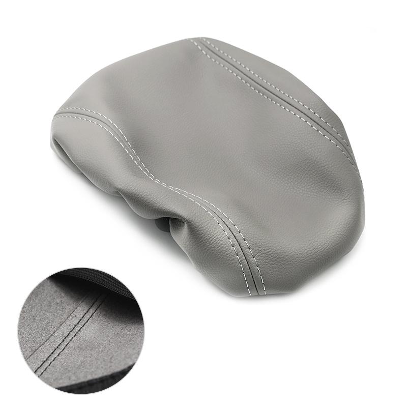 Для Toyota Prado 2002 2003 2004 2005 2006 2007 Стайлинг автомобиля Центральная консоль Подлокотник Панель Крышка из искусственной кожи с ж/