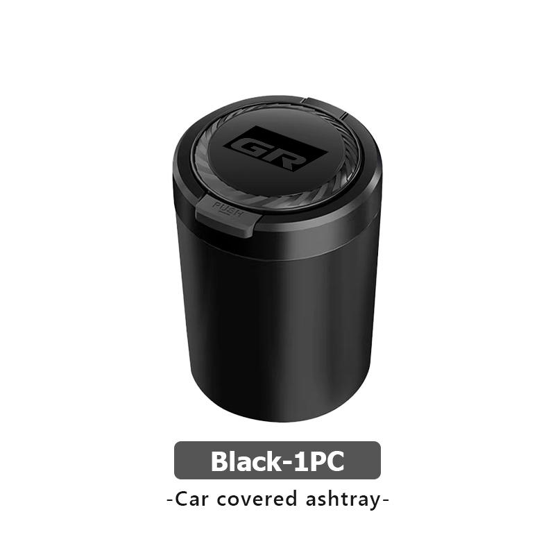 VCA2  For Toyota Car Ashtray One Touch Open Portable Ashtray Cup Auto Interiors GR Yaris Corolla Prius Aqua Vios Mirai Hilux Auris CHR