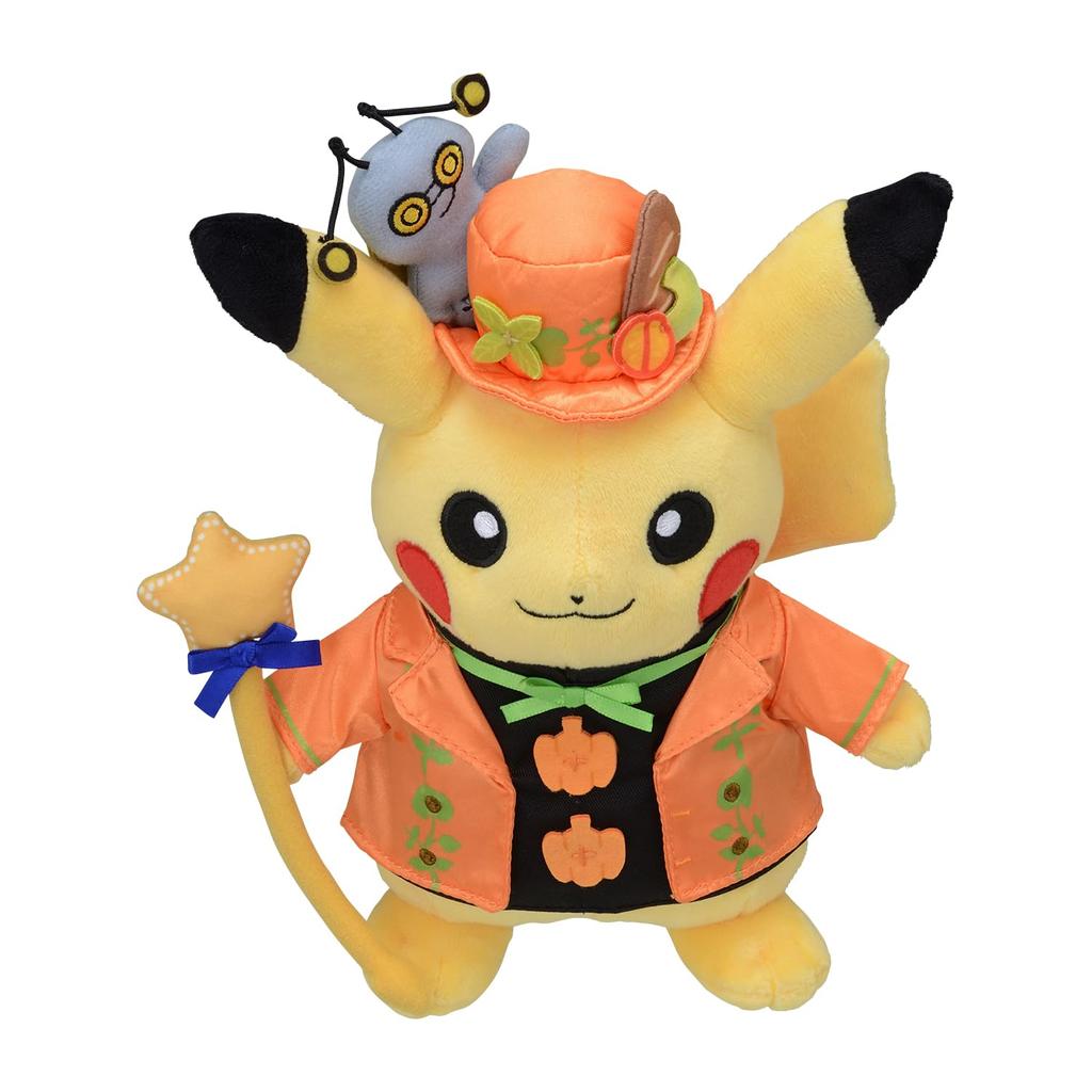 POKEMON Центр Оригинал Мягкая игрушка Paldea Spooky Halloween Pikachu 24.5×17×10(В×Ш×Гсм)