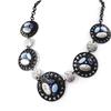 NOA [H9051] - Дизайнерское колье «Кармен» сине-черный