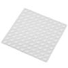 Anti-Slip Rubber Foot Stickers, 100 Pieces, Clear, Round, Cushion Rubber, Anti-Slip Rubber, Door Cushion, Door Stop, Shock Absorber, Soft Cushion, Dia