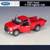 Welly 1/24 2015 Ford F150 Regular Cab Pickup Alloy Car Model Diecasts Metal Toy Off-road Vehicles Car Model Simulation Kids Gift