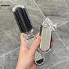 Folding Mini Hair Combs with Mirror For Travel hair styling tools Cartoon Hairbrush Head Massage Anti-Static Brushes mirrors