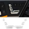 6Pcs Chrome Door Seat Adjust Button Switch Cover Trim For Mercedes E Class W212