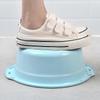 Dww-Blue 26 * 37.5 * 13 cm Thickened Water Basin Plastic Basin Large Binaural Household Baby Adult Laundry Basin Foot Bath Small Basin