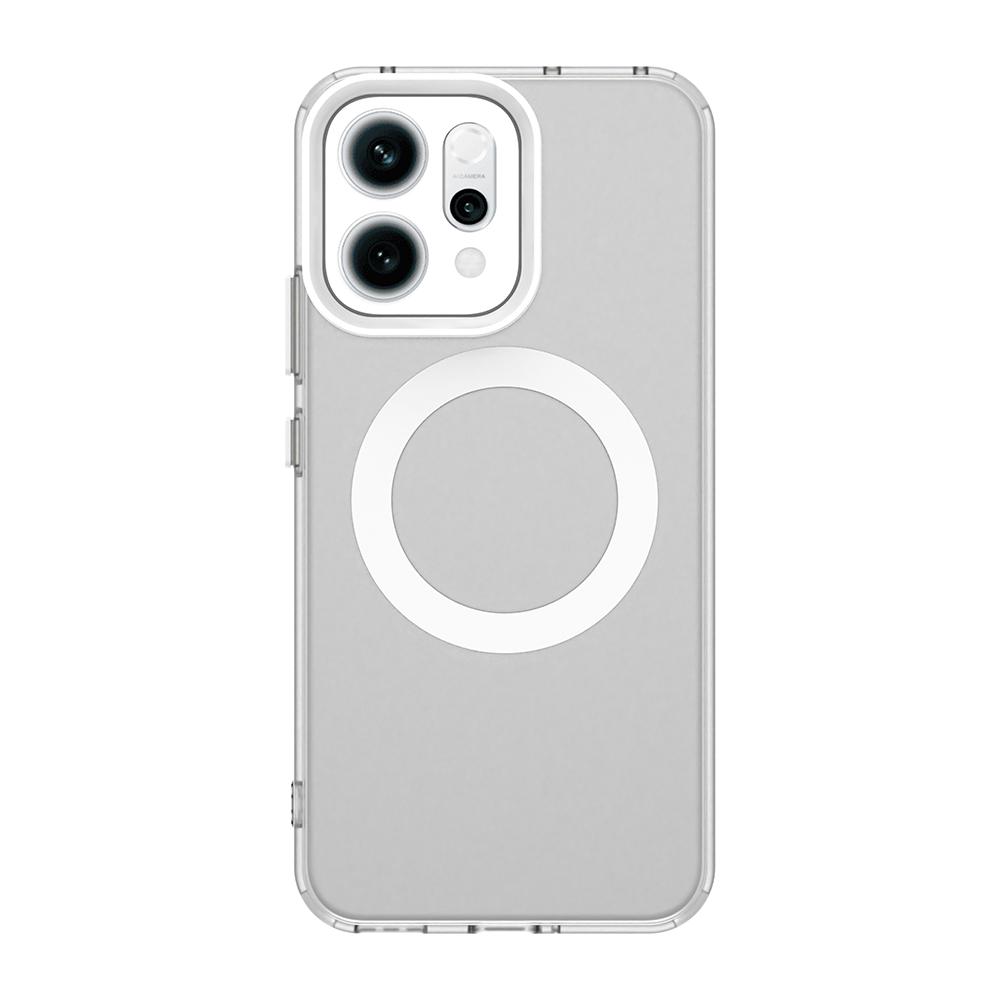 Для Magsafe Магнитный Беспроводной Чехол для Зарядки для OPPO Reno 14 Pro 14F 14 F Reno14 Reno14F 5G Силиконовый Чехол 'Конфетка'