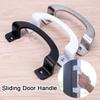 Aluminium Alloy Sliding Door Handle Punch-free Drawer Pull Handles Furniture Knobs Sliding Door
