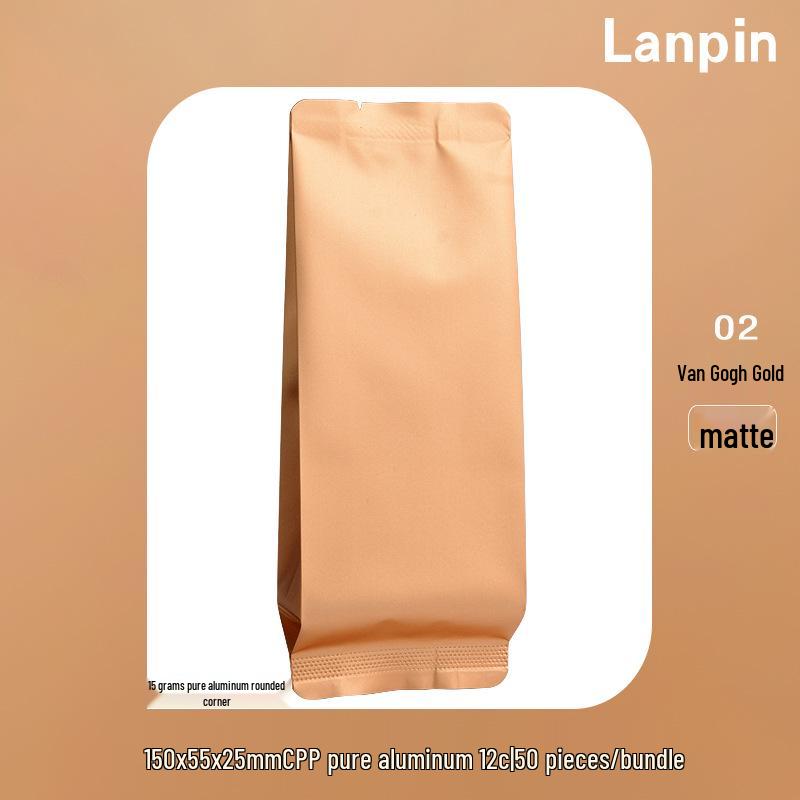 Премиальный алюминиевый фольгированный чайный пакетик для Яньча, черного чая, зеленого чая, корицы, Да Хун Пао