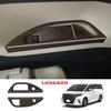 LHD RHD Для Toyota Alphard Vellfire 40 Серии 2024 ABS Дерево Аксессуары для салона Накладка на переключатель стеклоподъемника, селектор КПП, вентиляционное отверстие AC