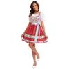 German Oktoberfest Carnival Costume Women's Sheath Dress Sexy Stage Costume
