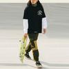 Li Ning Talent Inquiry Военная сумка из ткани для скейтбординга, свободные повседневные брюки, мужские низы, цвет милитари-зеленый AKXR415-1