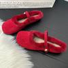 Fur Leopard Women Slippers Flats Casual Cotton Shoes Winter 2025 Trend Fashion Home Flip Flops Cozy Warm New Mujer Snow Botas